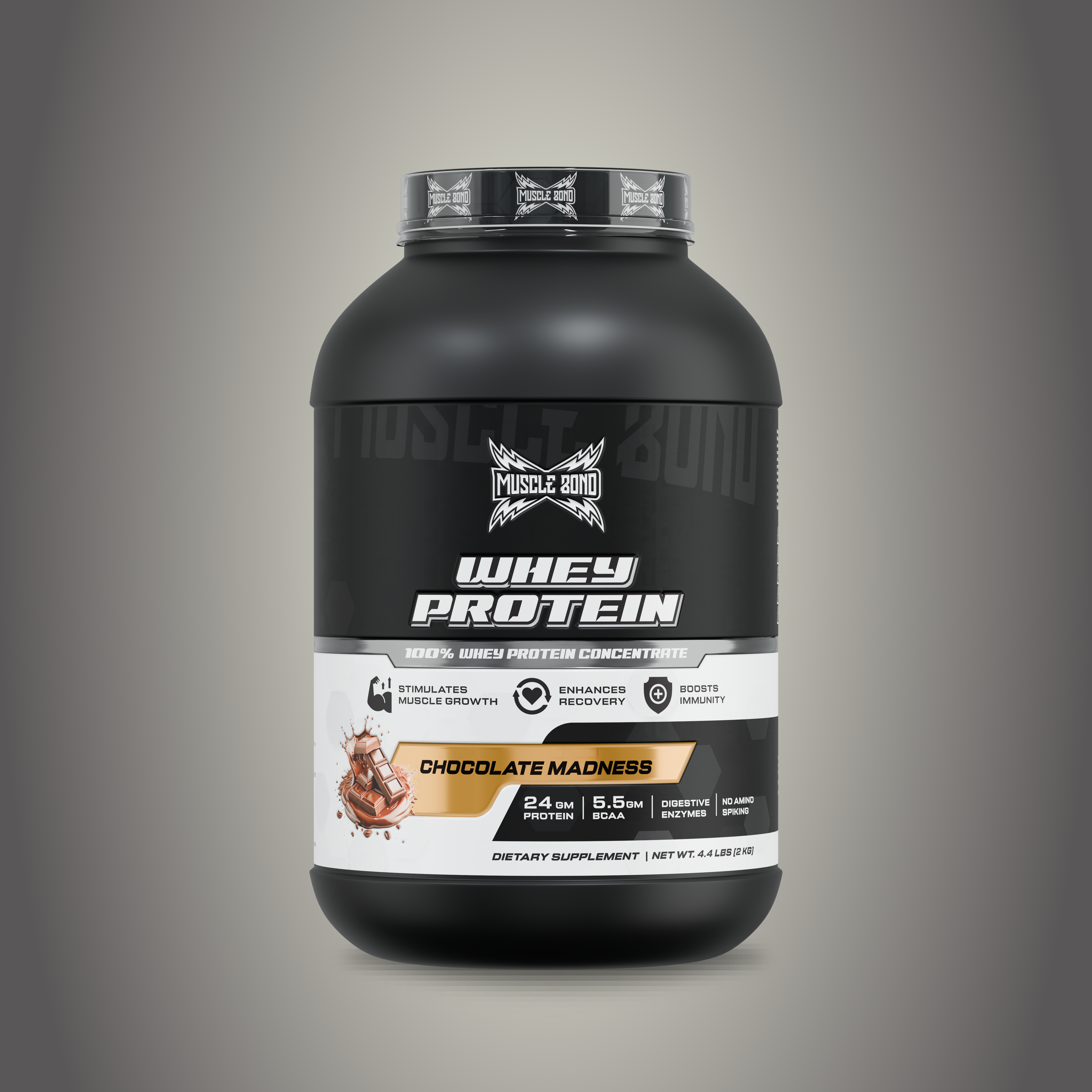 Muscle Bond Whey Protein - Chocolate Madness